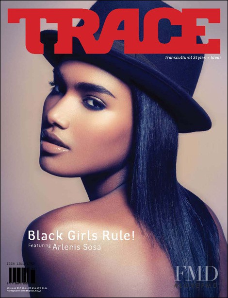 Arlenis Sosa featured on the TRACE cover from July 2009