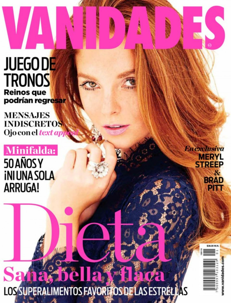  featured on the Vanidades Mexico cover from December 2014