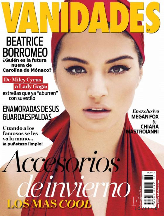 Daniela Lopez Osorio featured on the Vanidades Mexico cover from September 2014