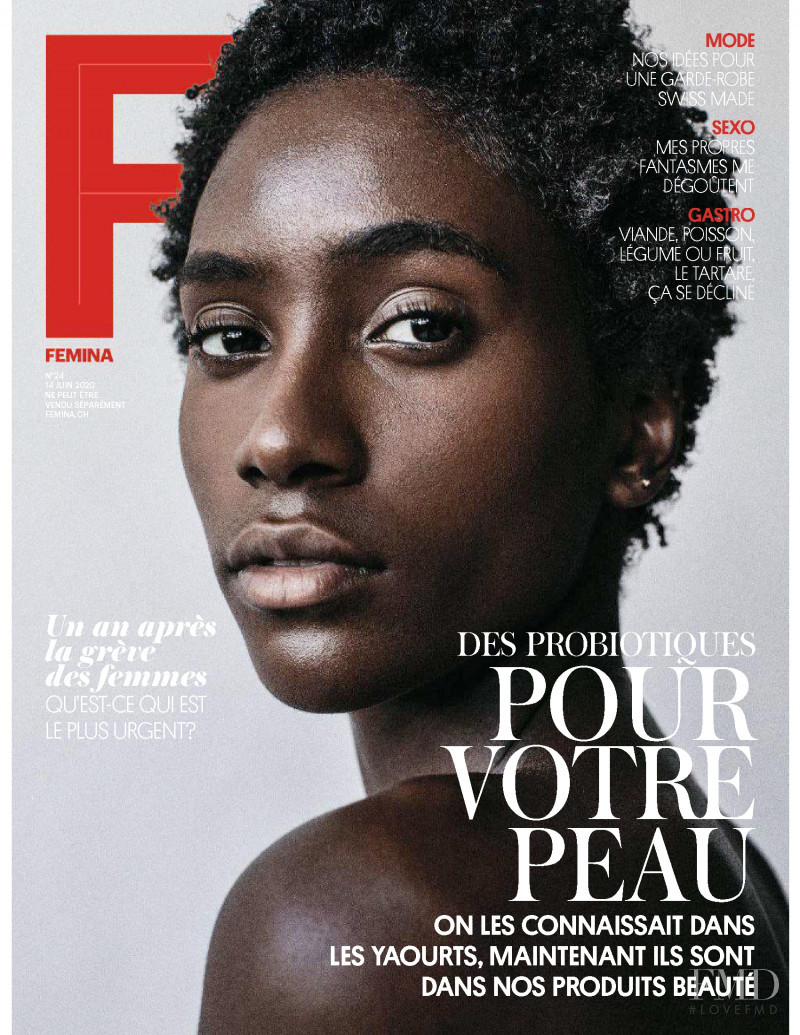  featured on the Femina France cover from June 2020