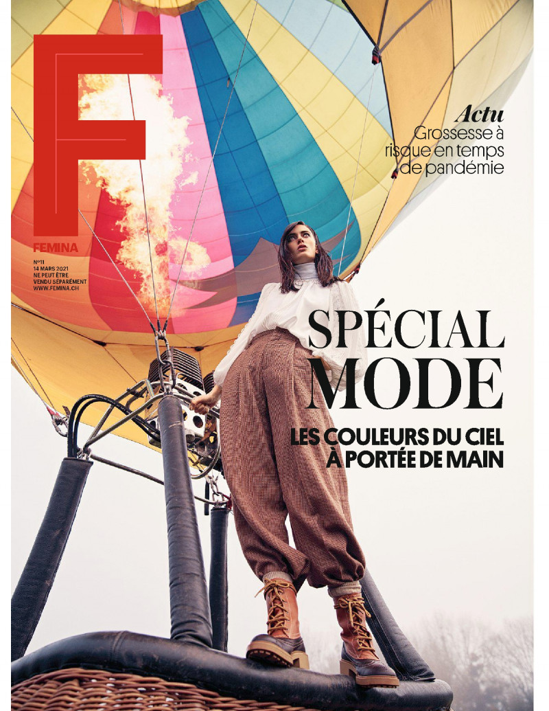  featured on the F cover from March 2021