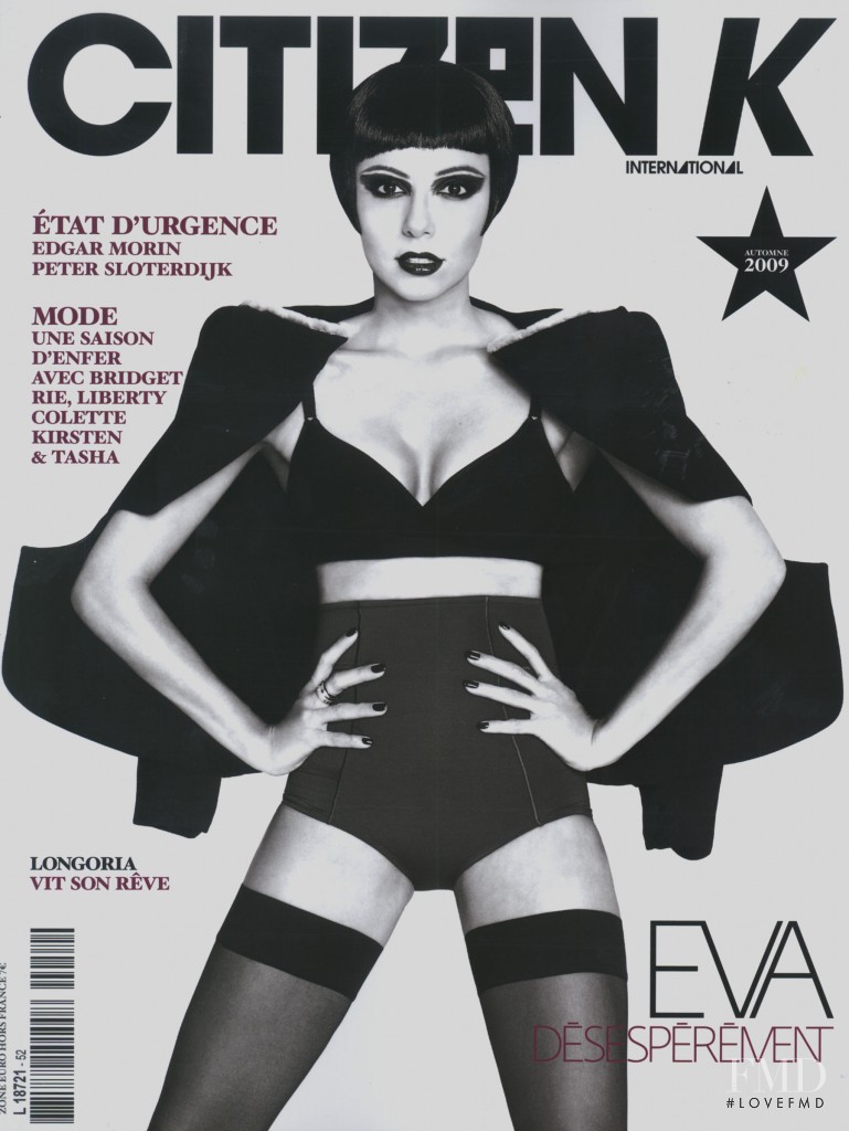 Eva Longoria featured on the Citizen K cover from September 2009