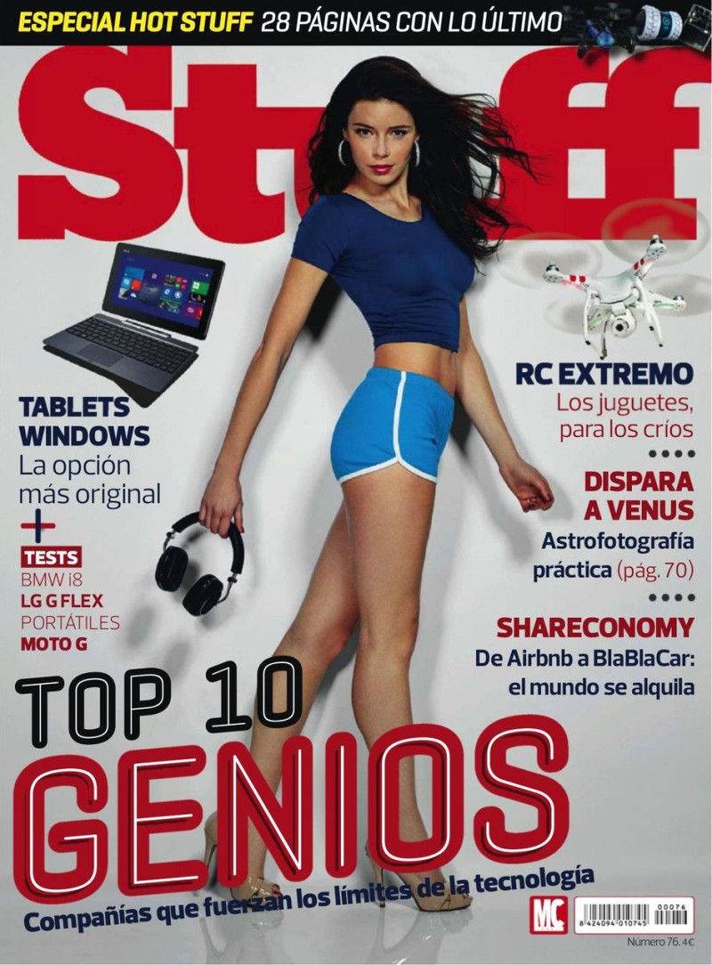  featured on the Stuff Spain cover from March 2014