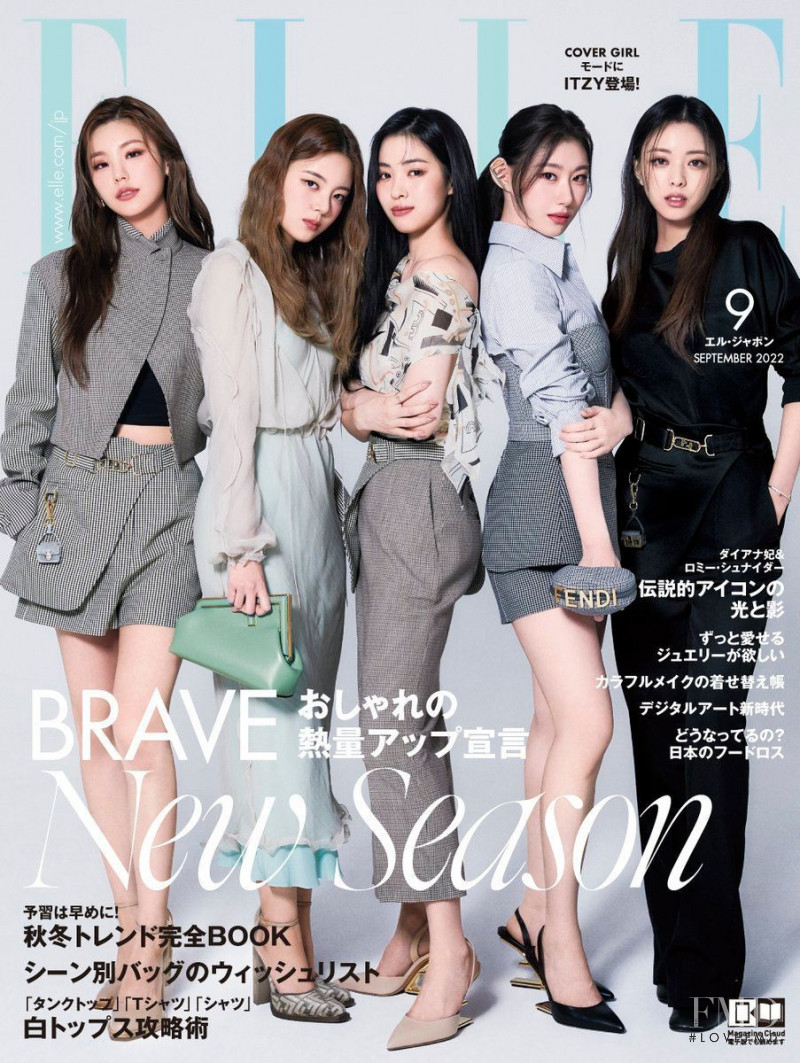 featured on the Elle Japan cover from September 2022