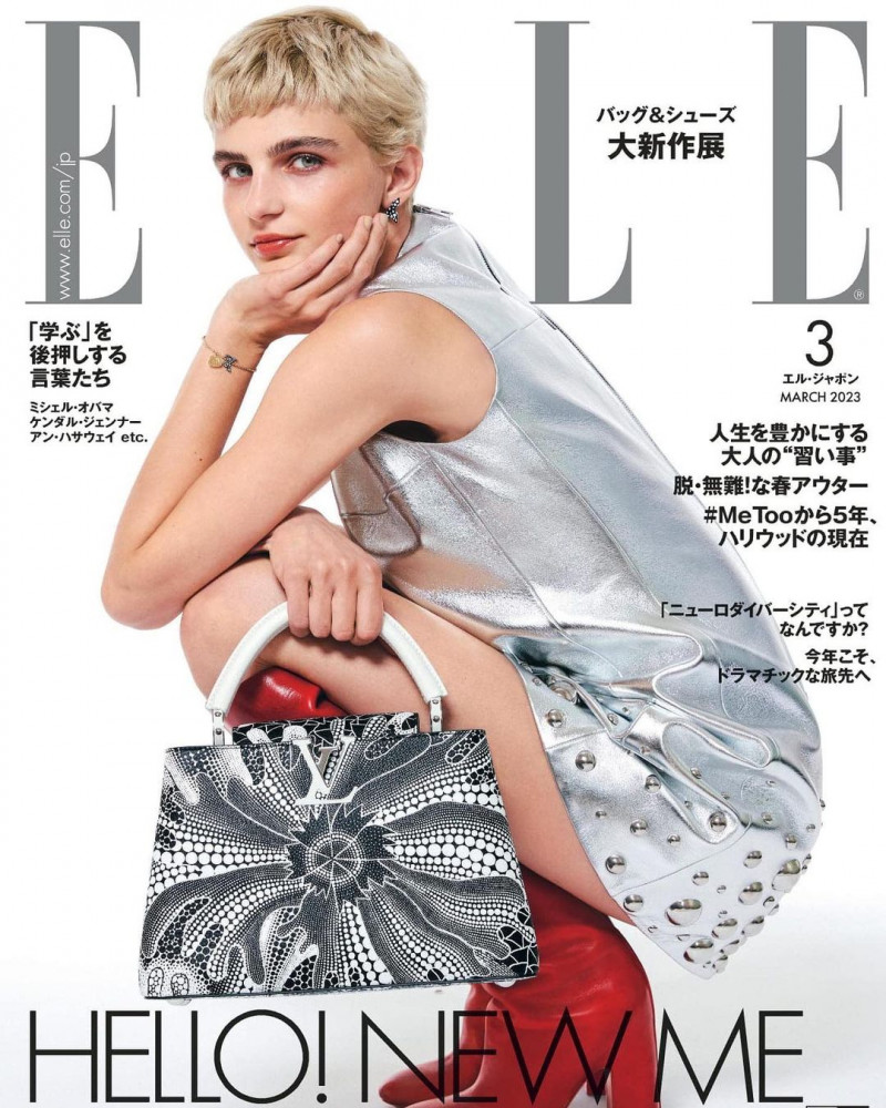  featured on the Elle Japan cover from March 2023