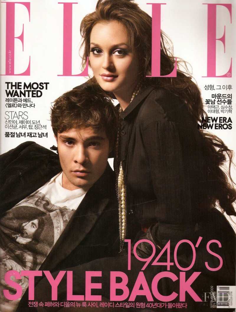  featured on the Elle Korea cover from September 2009