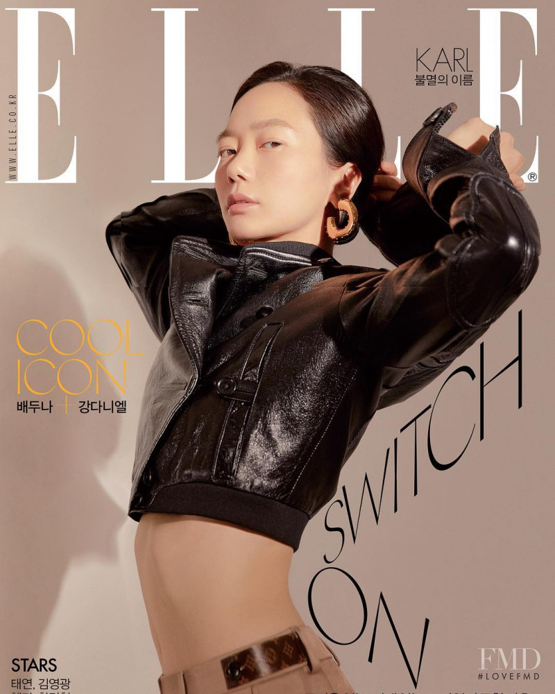  featured on the Elle Korea cover from April 2019