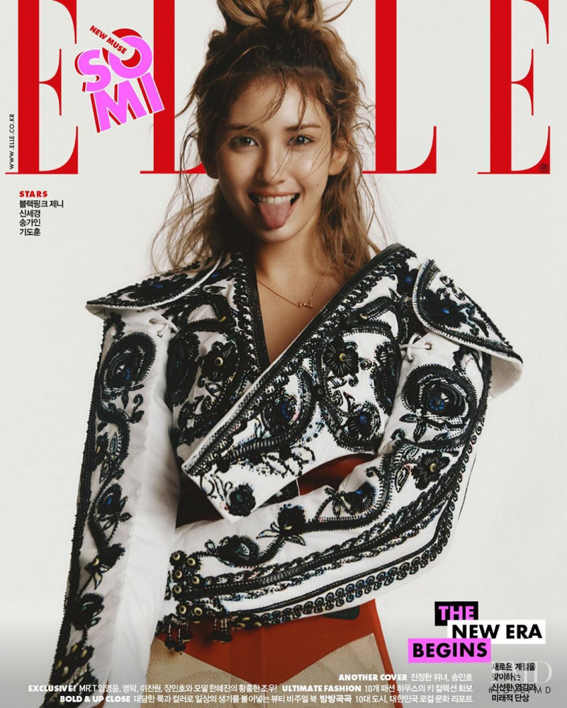  featured on the Elle Korea cover from September 2020