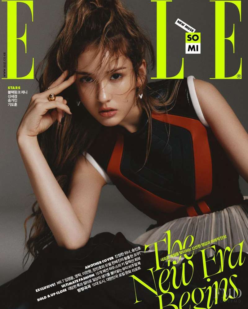  featured on the Elle Korea cover from September 2020