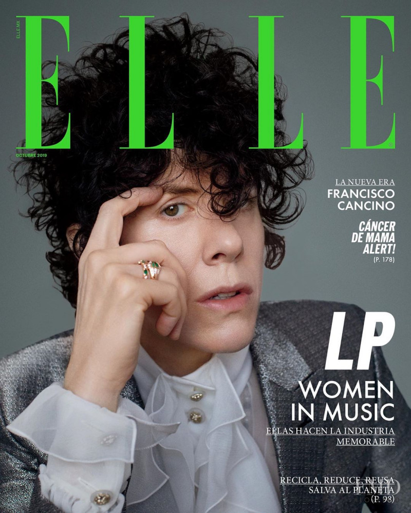  featured on the Elle Mexico cover from October 2019