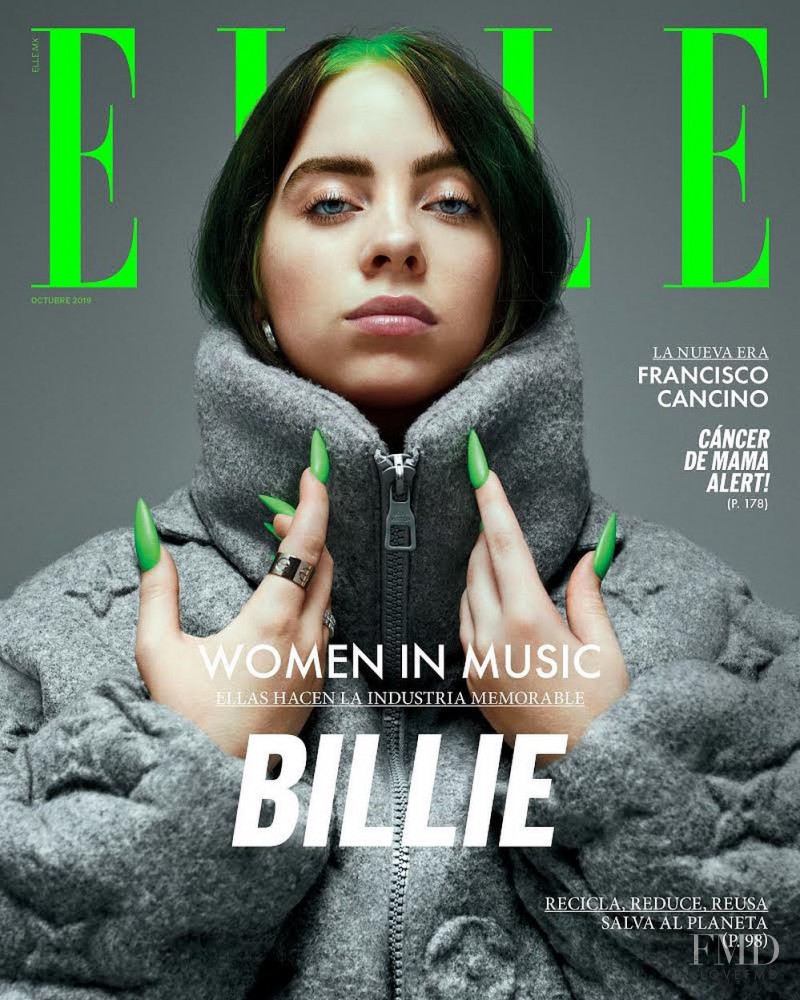  featured on the Elle Mexico cover from October 2019