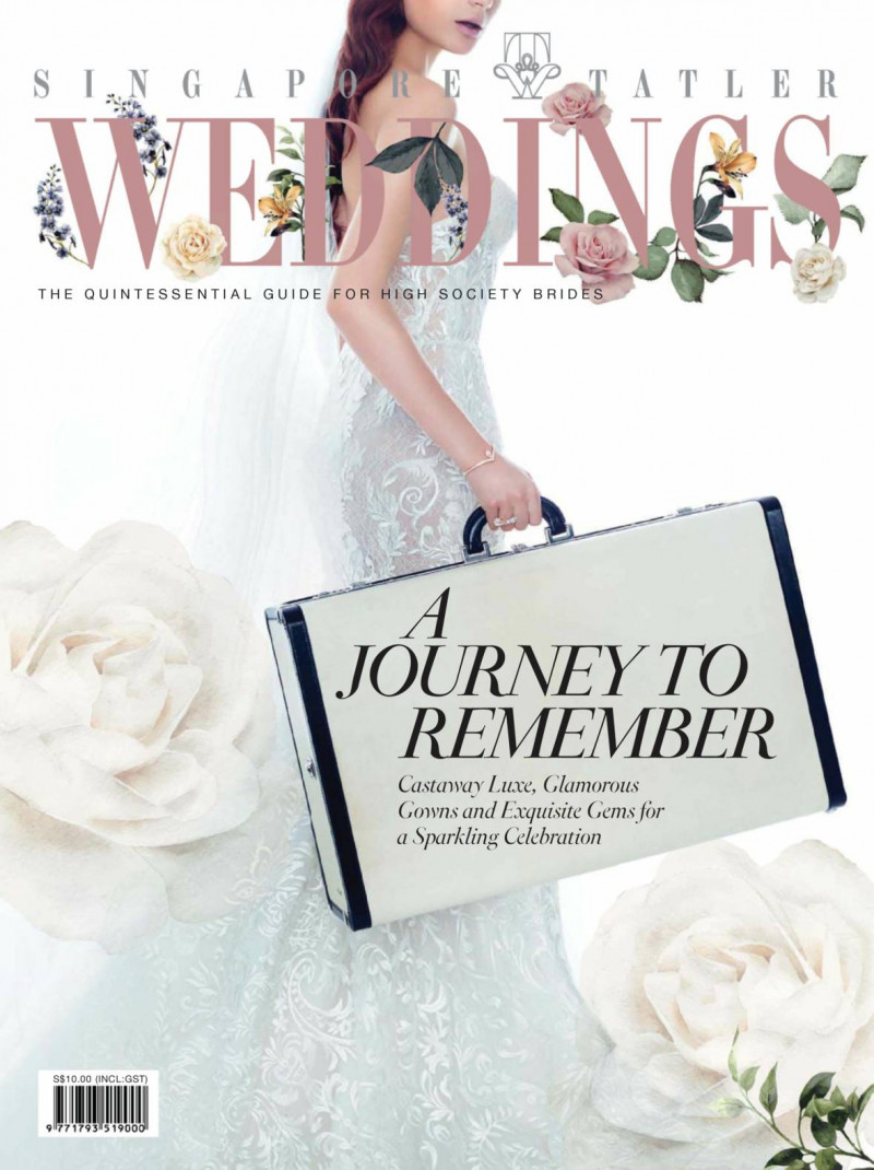  featured on the Singapore Tatler Weddings cover from May 2017