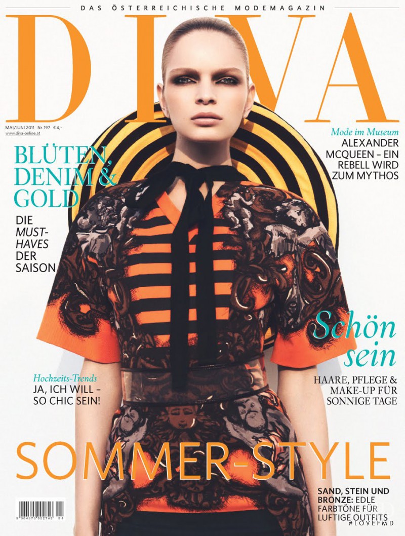 Melodie Dagault featured on the DIVA cover from June 2011