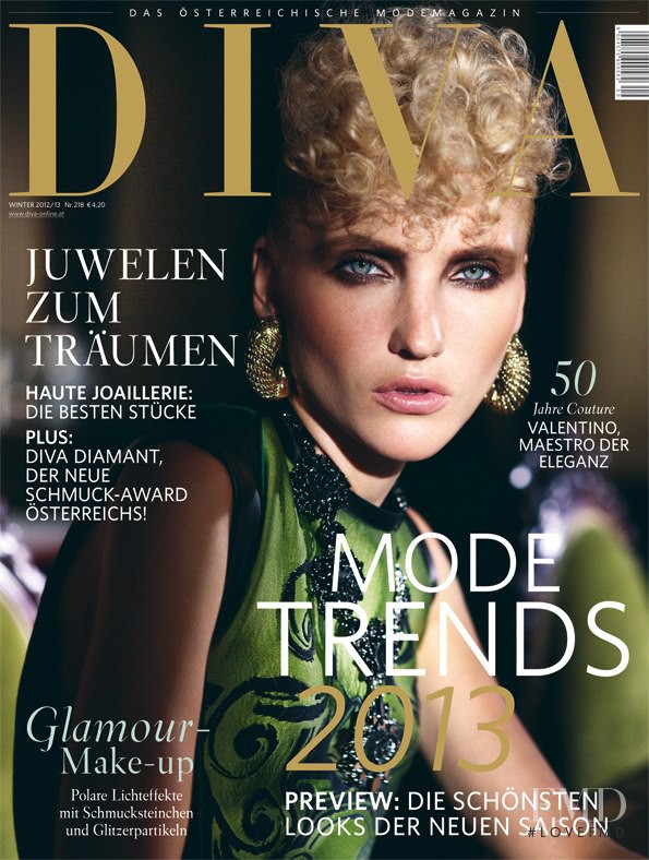  featured on the DIVA cover from December 2012
