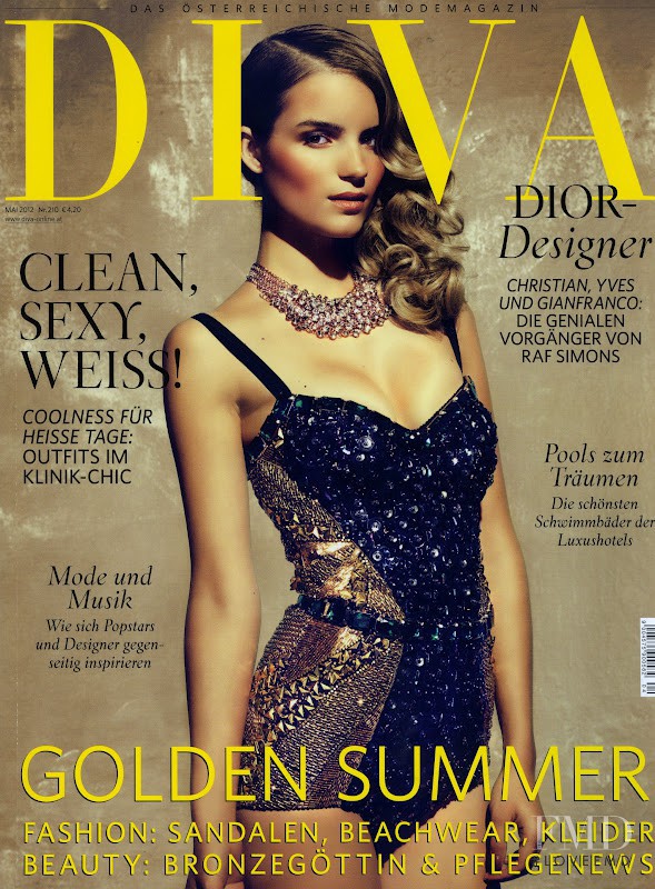 Roos van Montfort featured on the DIVA cover from May 2012