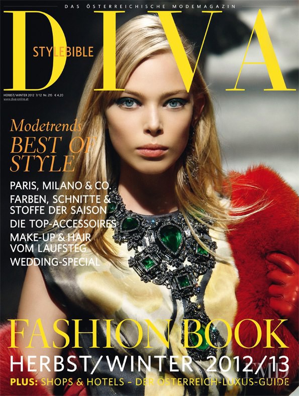 Tanya Dyagileva featured on the DIVA cover from October 2012