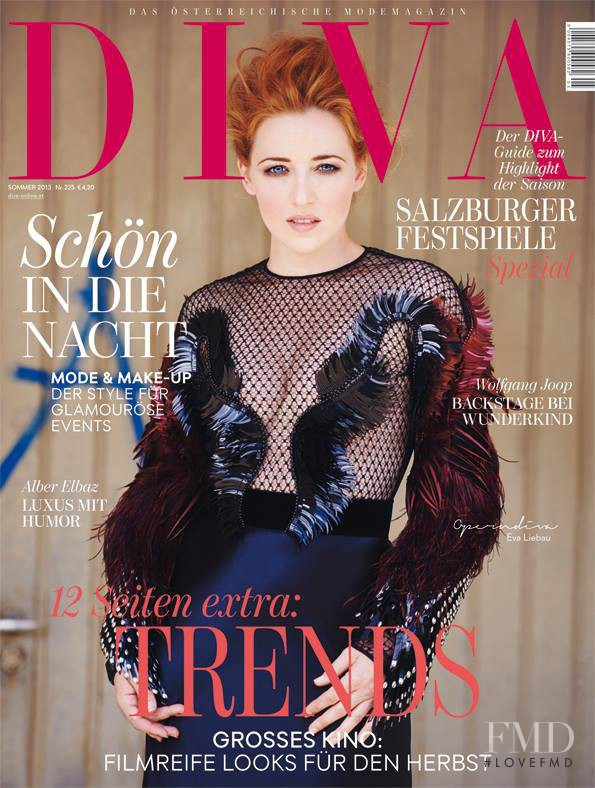  featured on the DIVA cover from July 2013