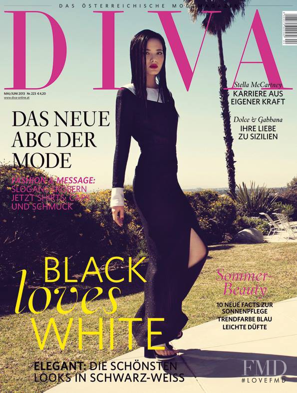  featured on the DIVA cover from May 2013
