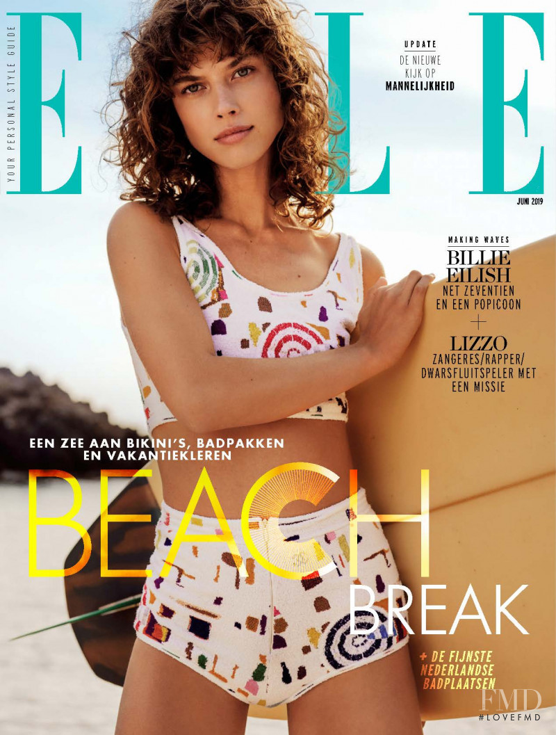  featured on the Elle Netherlands cover from June 2019