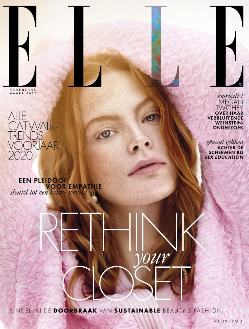  featured on the Elle Netherlands cover from March 2020