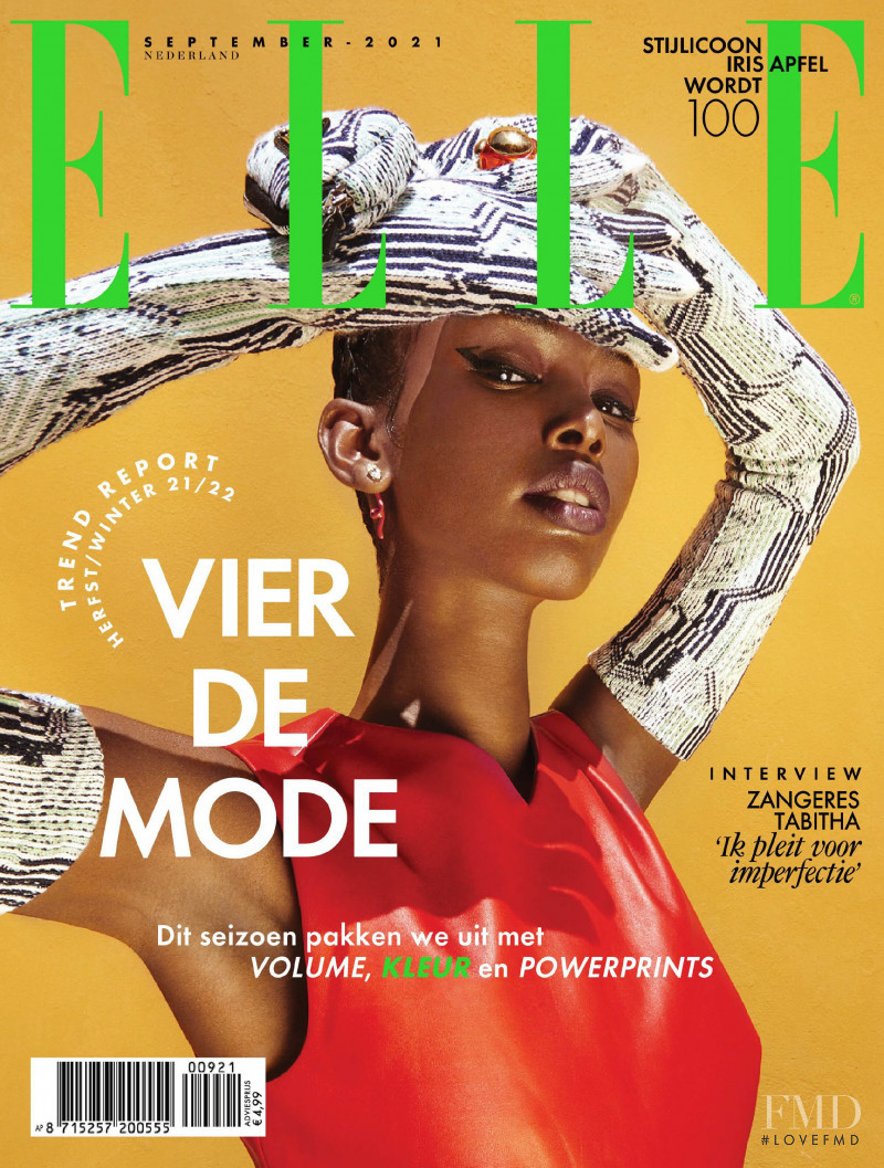 Souda featured on the Elle Netherlands cover from September 2021