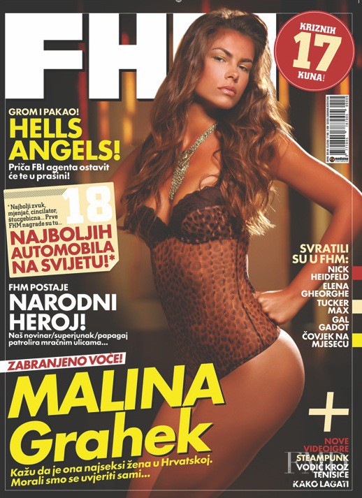  featured on the FHM Croatia cover from August 2009