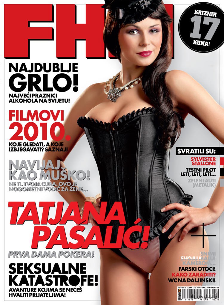  featured on the FHM Croatia cover from March 2010