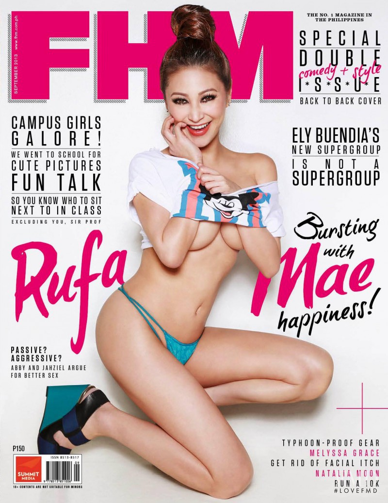 Rufa Mae Quinto featured on the FHM Philippines cover from September 2013