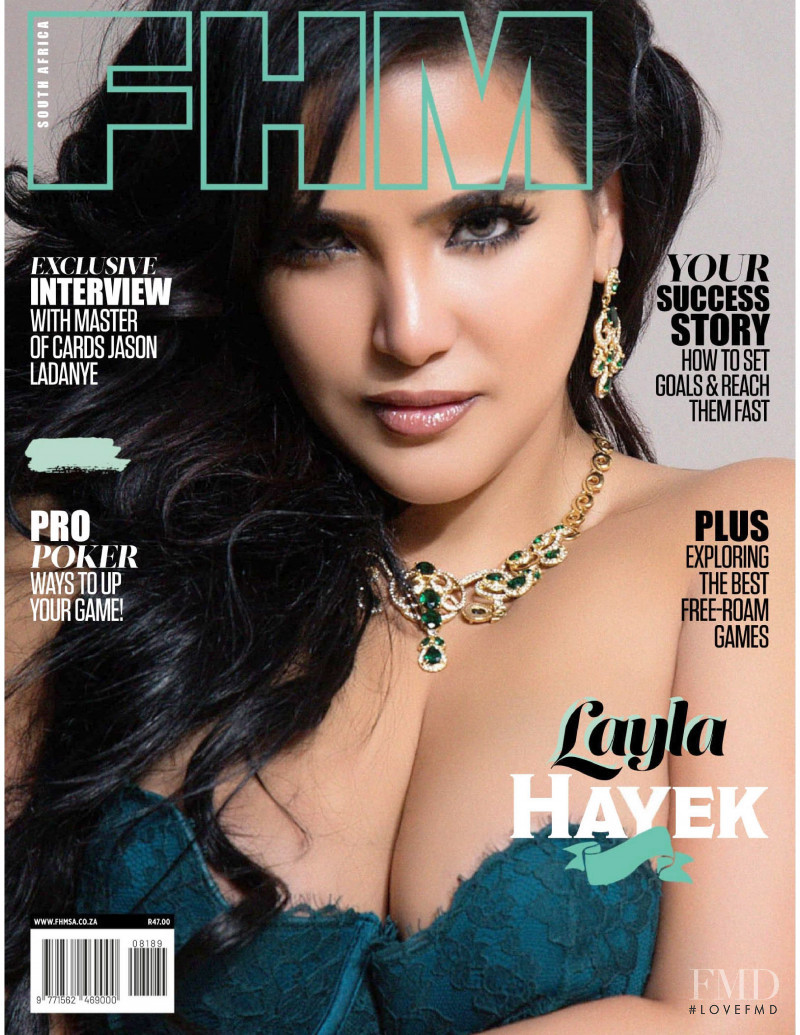  featured on the FHM South Africa cover from May 2020