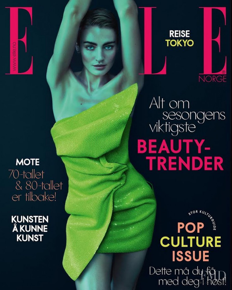  featured on the Elle Norway cover from October 2019