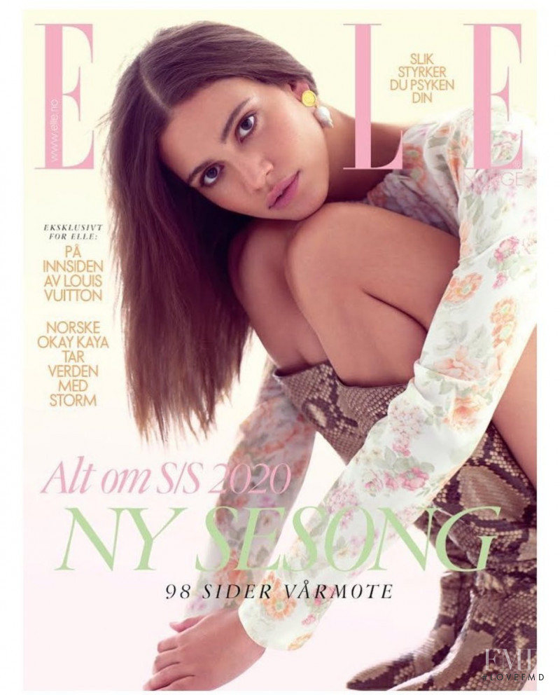  featured on the Elle Norway cover from March 2020