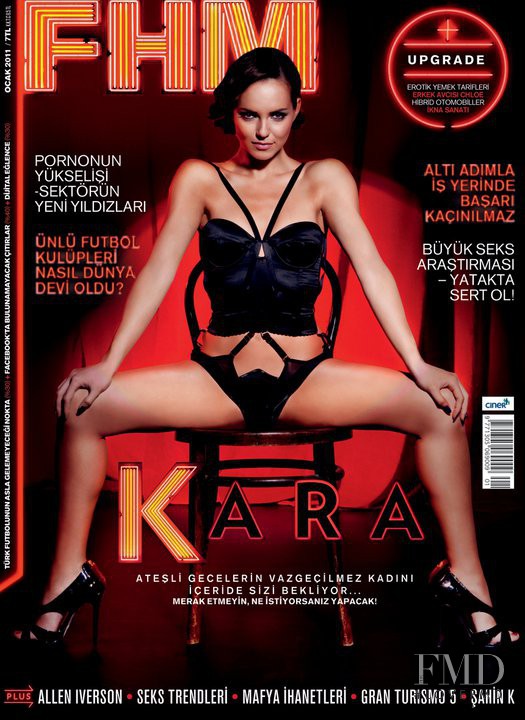 Kara Tointon featured on the FHM Turkey cover from January 2011