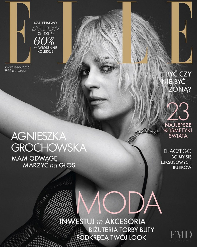  featured on the Elle Poland cover from April 2020