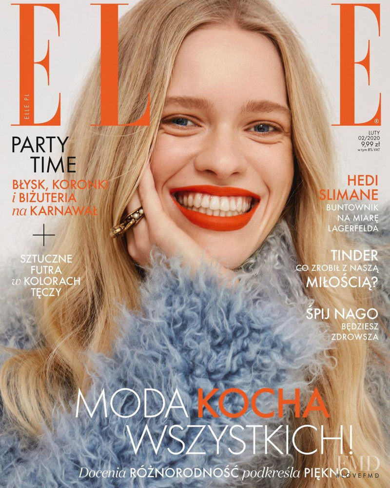  featured on the Elle Poland cover from February 2020