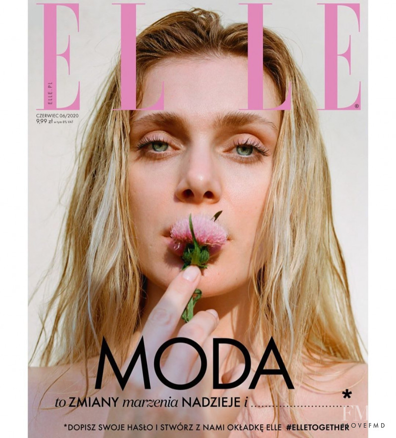  featured on the Elle Poland cover from June 2020