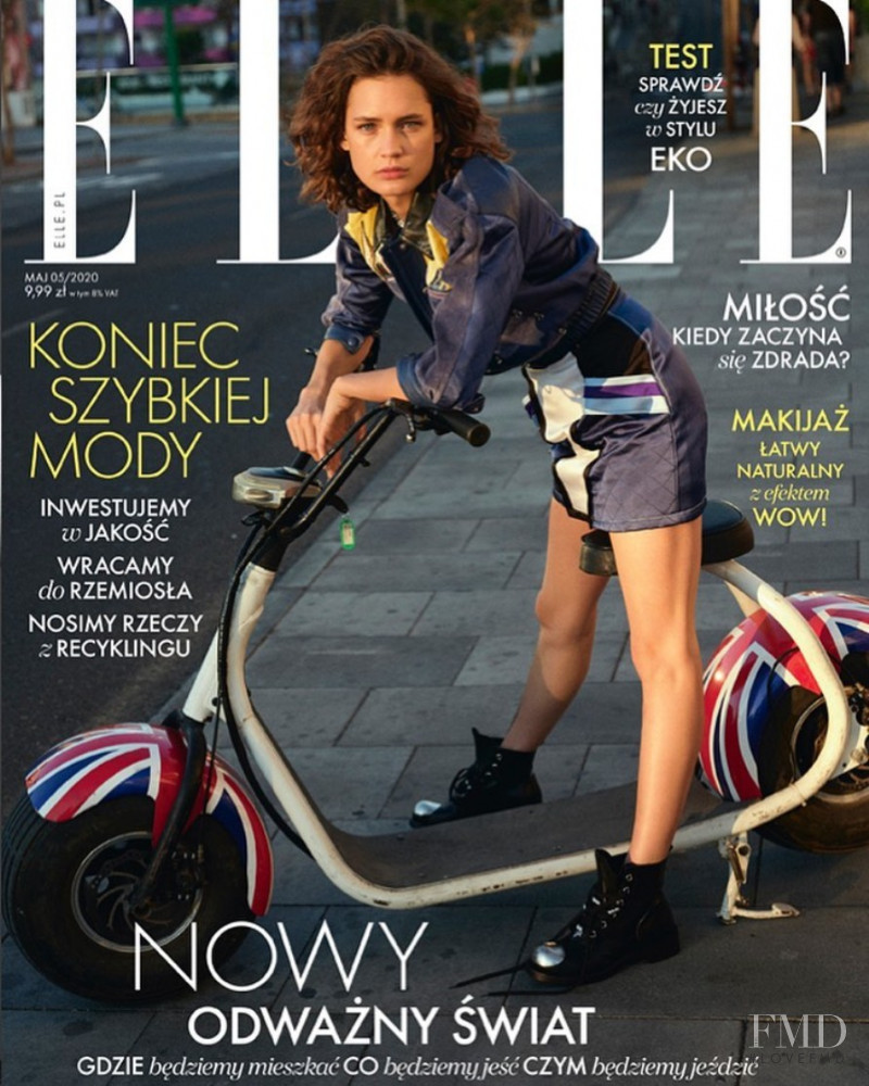  featured on the Elle Poland cover from May 2020