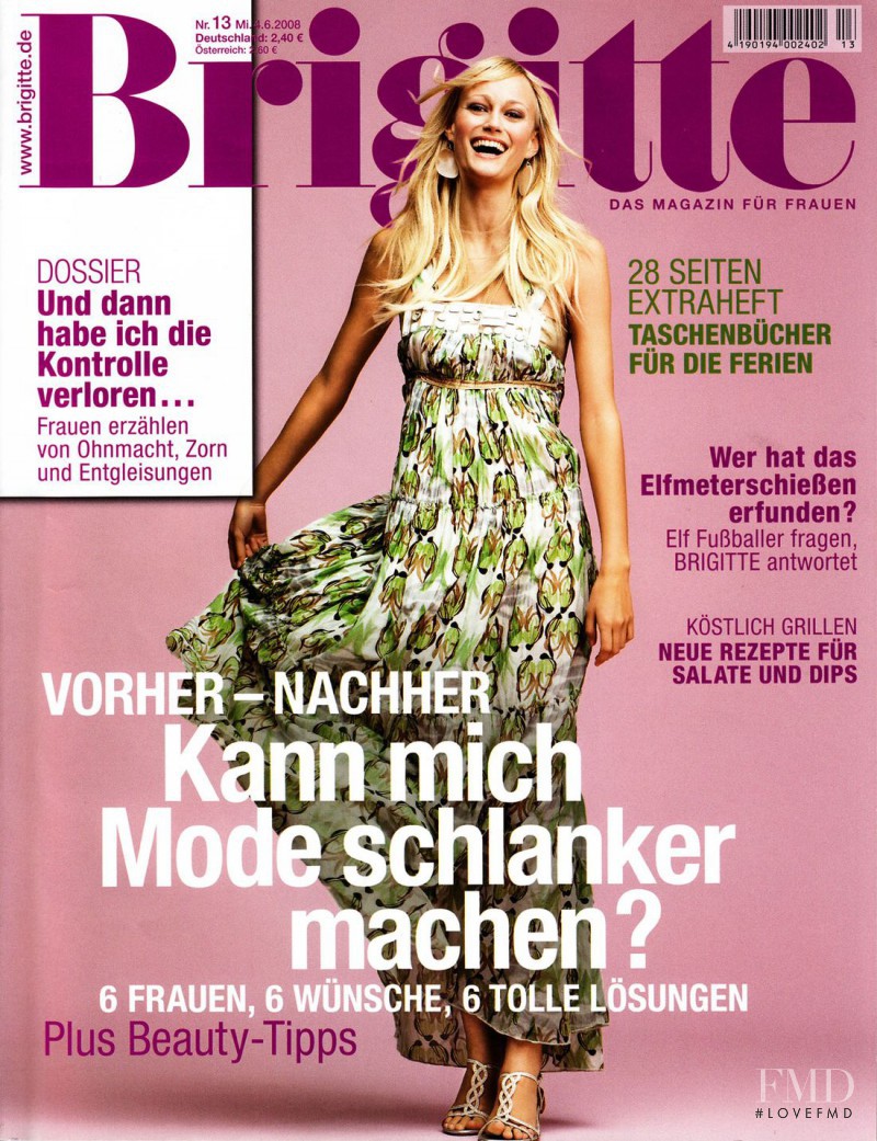  featured on the Brigitte cover from June 2008