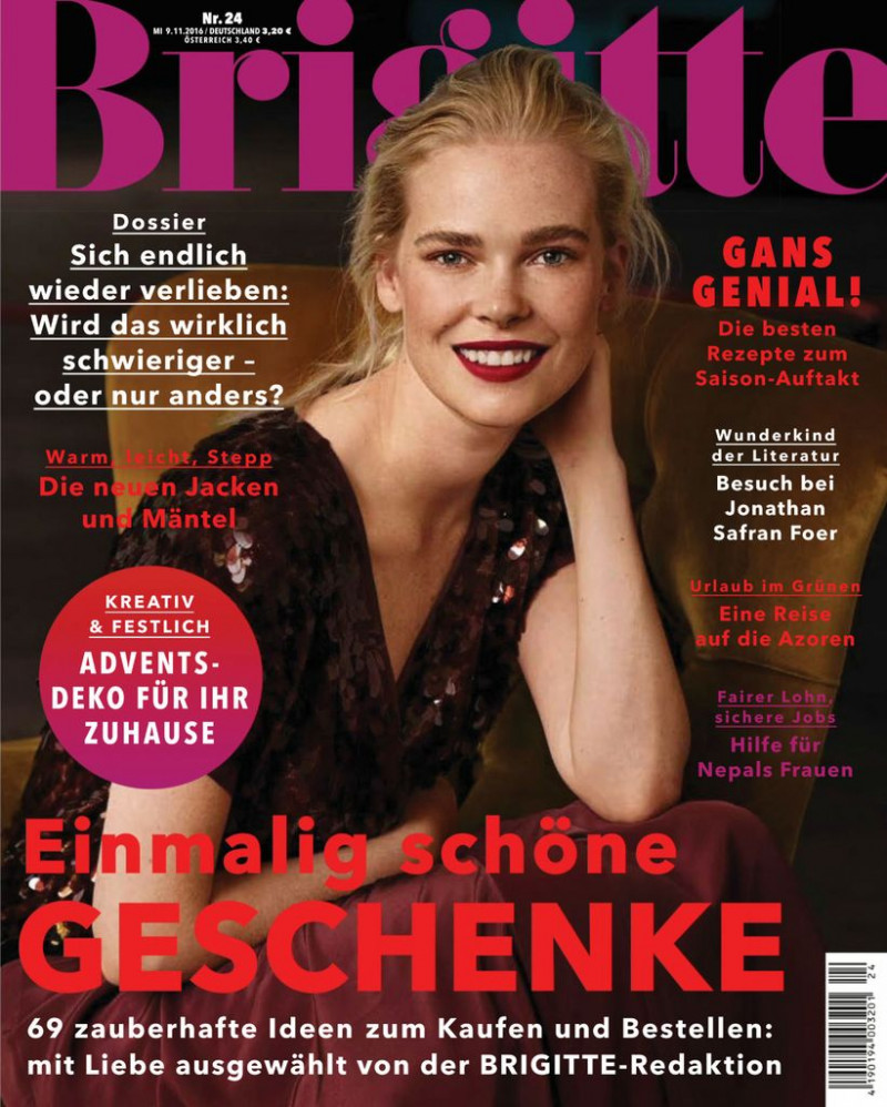  featured on the Brigitte cover from November 2016