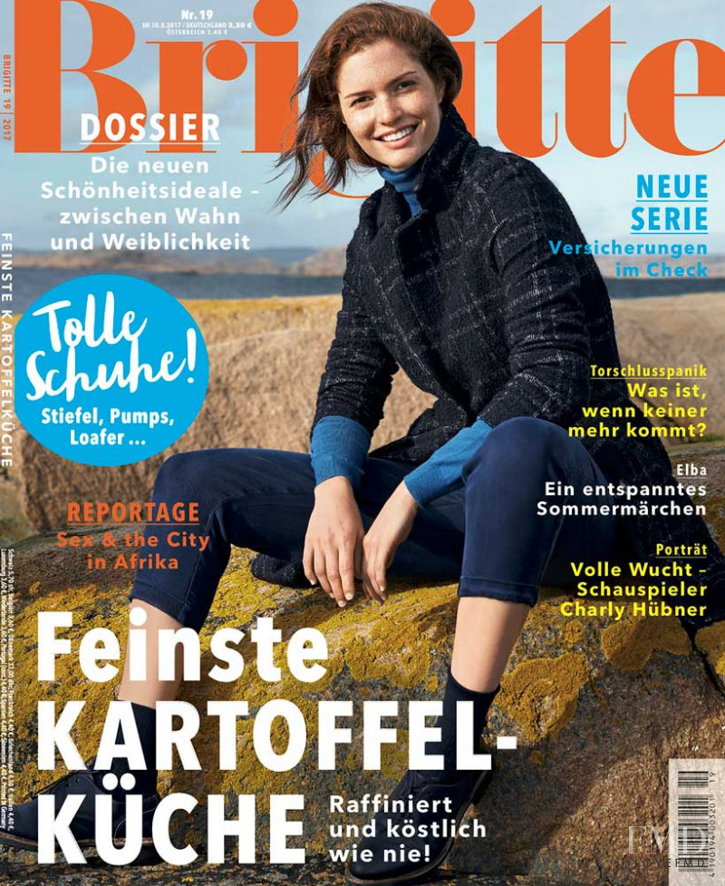 Mariangela Bonanni featured on the Brigitte cover from September 2017