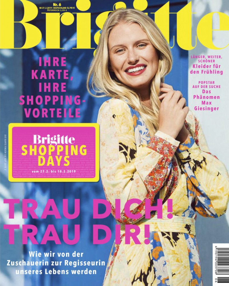  featured on the Brigitte cover from February 2019