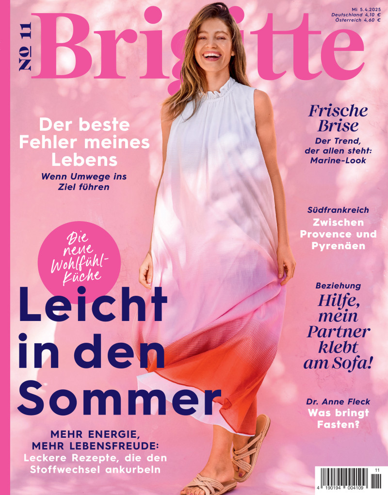 featured on the Brigitte cover from April 2025