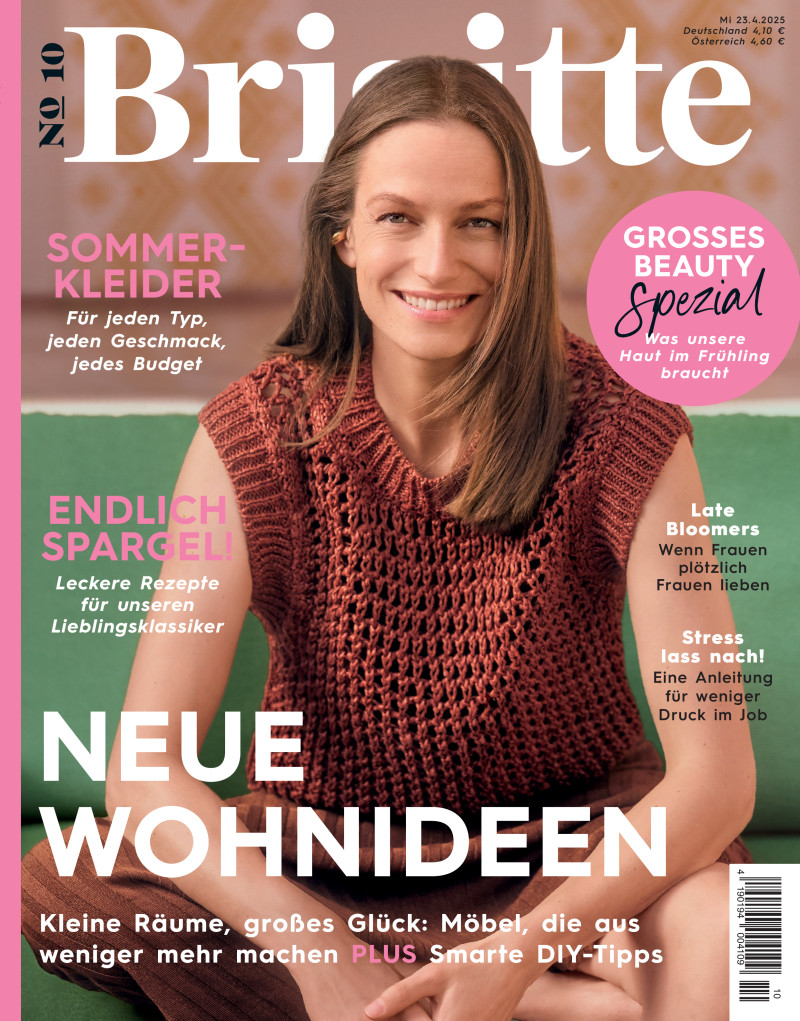 Smith Vanders featured on the Brigitte cover from April 2025