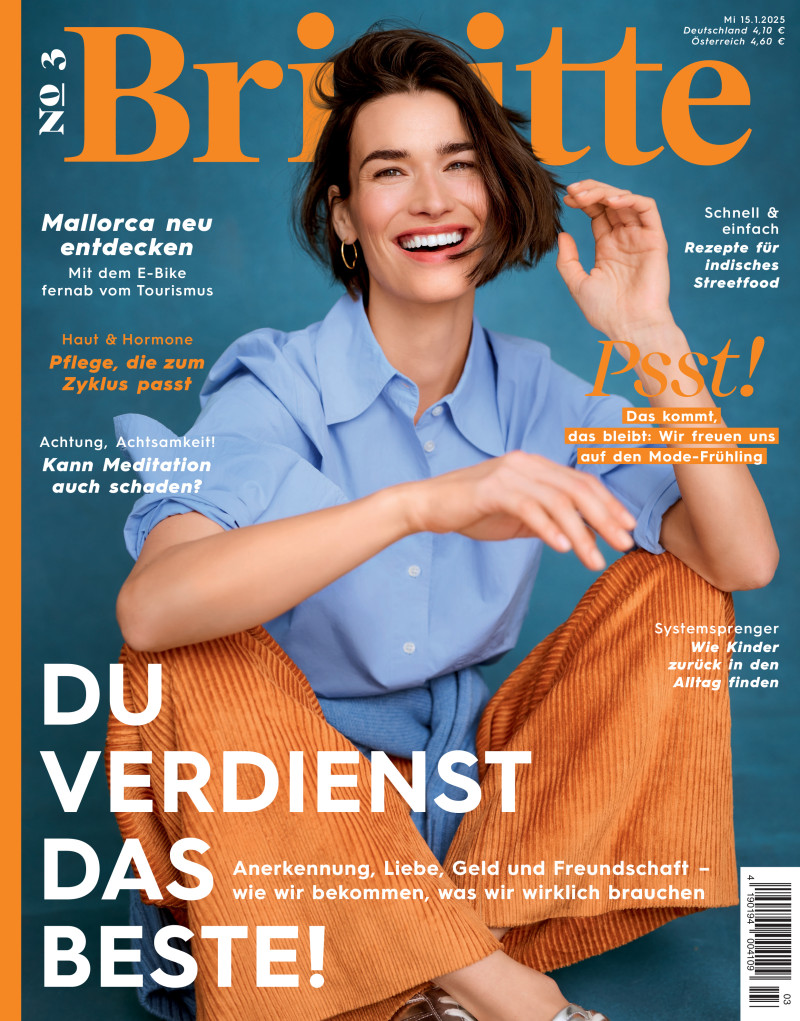  featured on the Brigitte cover from January 2025