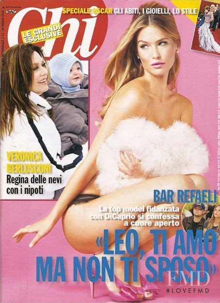 Bar Refaeli featured on the CHI cover from March 2010
