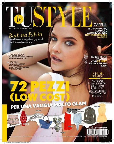 Barbara Palvin featured on the TU Style cover from July 2014