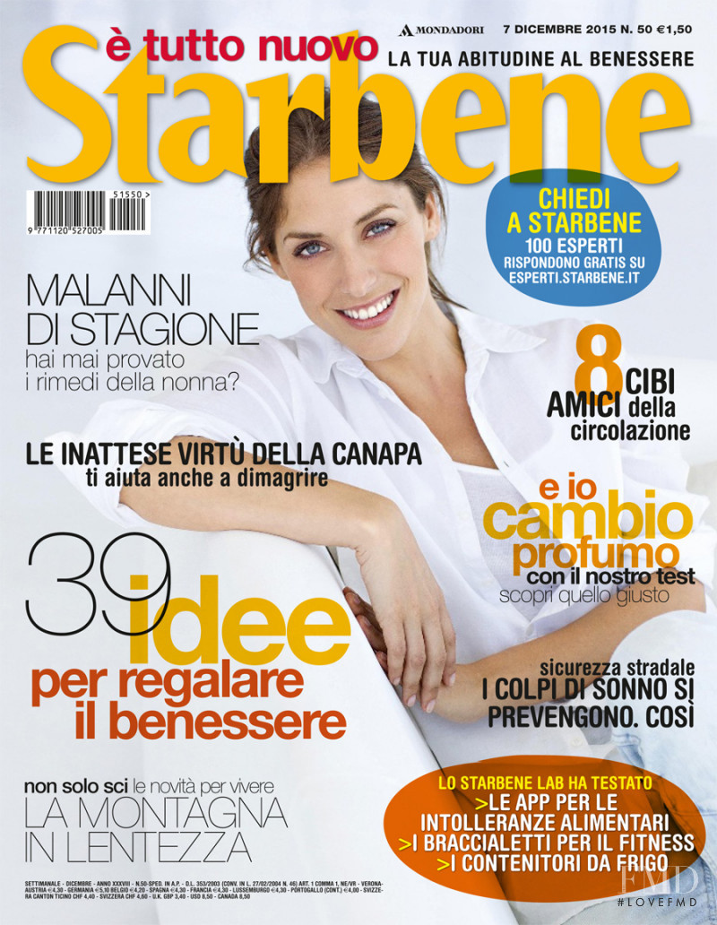  featured on the Starbene cover from December 2015