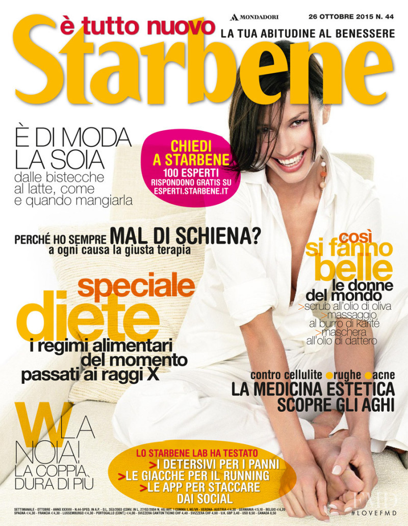  featured on the Starbene cover from October 2015
