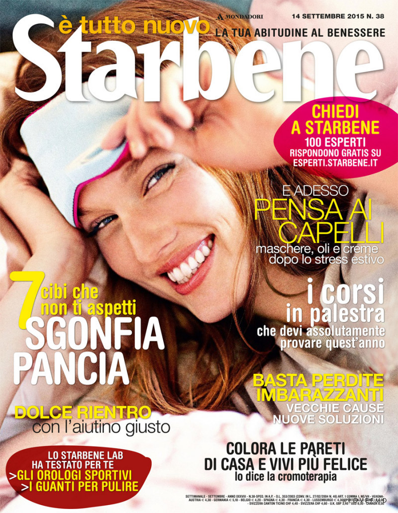  featured on the Starbene cover from September 2015