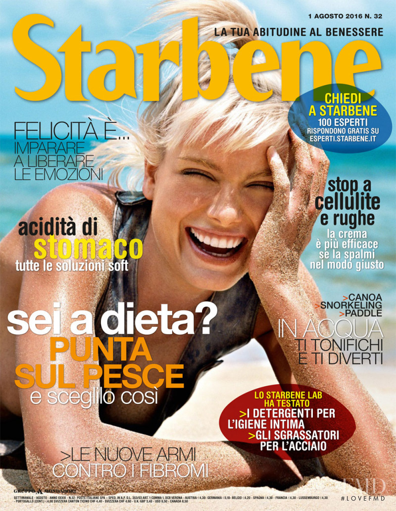  featured on the Starbene cover from August 2016