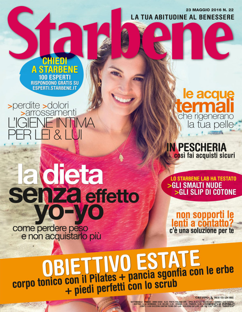  featured on the Starbene cover from May 2016